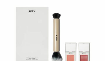 Refy Duo Brush + Blush Set