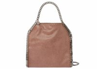 Stella McCartney Falabella Mini Tote Bag Dark Taupe