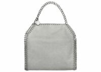 stella mccartney falabella mini tote bag grey 1 1