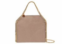 Stella McCartney Falabella Mini Tote Bag Moss Gold