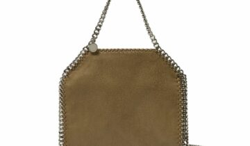 Stella McCartney Falabella Mini Tote Bag Olive