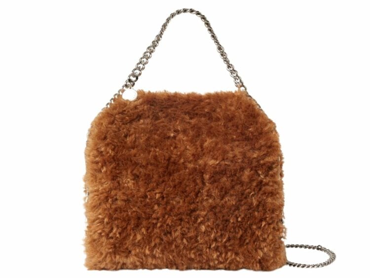 stella mccartney falabella plush tiny tote bag ginger 1 1