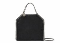 stella mccartney falabella tiny tote bag black 1 1