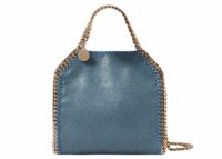 stella mccartney falabella tiny tote bag feather blue 1 1
