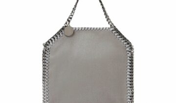 Stella McCartney Falabella Tiny Tote Bag Grey