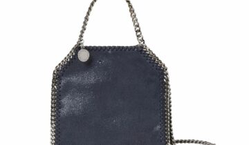 Stella McCartney Falabella Tiny Tote Bag Midnight