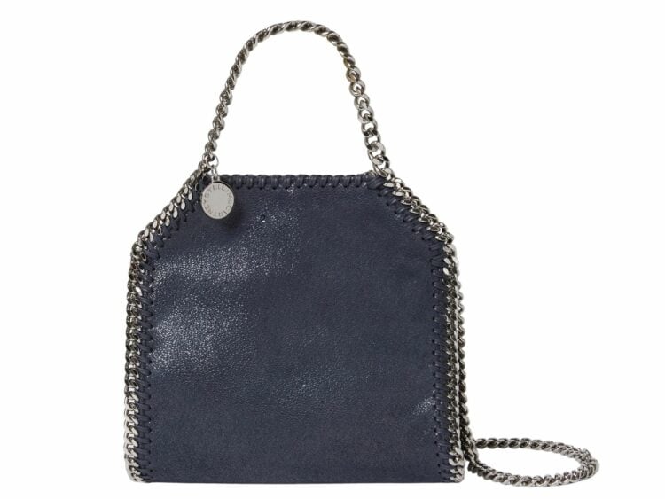stella mccartney falabella tiny tote bag midnight 1 1