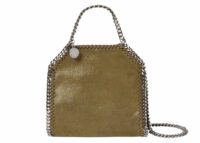 Stella McCartney Falabella Tiny Tote Bag Olive