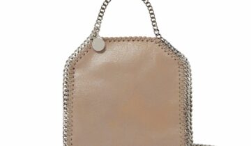 Stella McCartney Falabella Tiny Tote Bag Pink Pearl