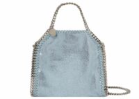 Stella McCartney Falabella Tiny Tote Bag Sapphire Blue