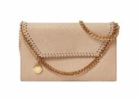 stella mccartney falabella wallet crossbody bag clotted cream 1 1