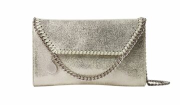 Stella McCartney Falabella Wallet on Chain Light Lime Green