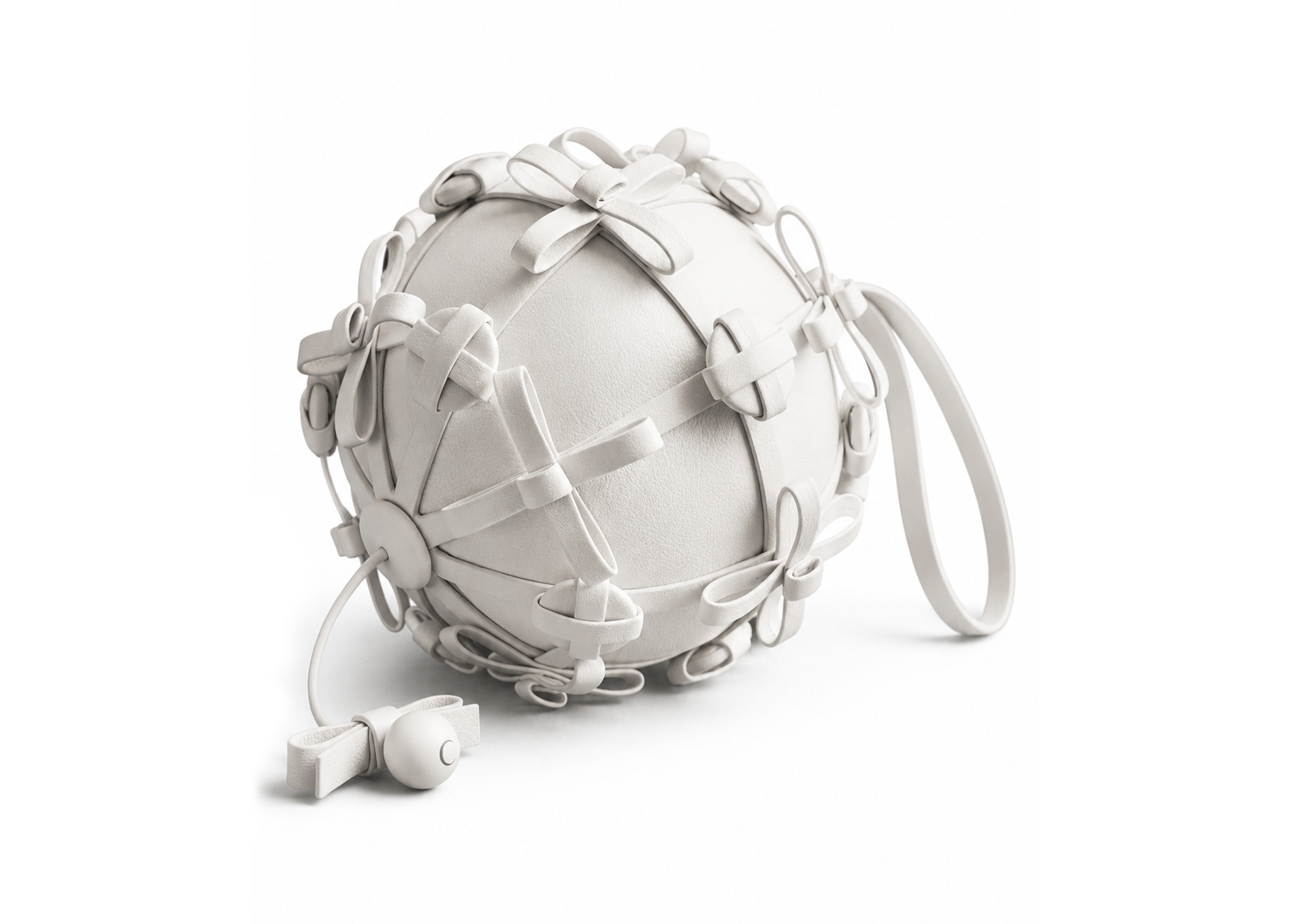 Polène Button Bow Sphere Edition Porcelain