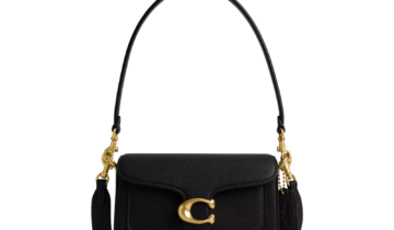 Coach Tabby Shoulder Bag 20 Brass/Black
