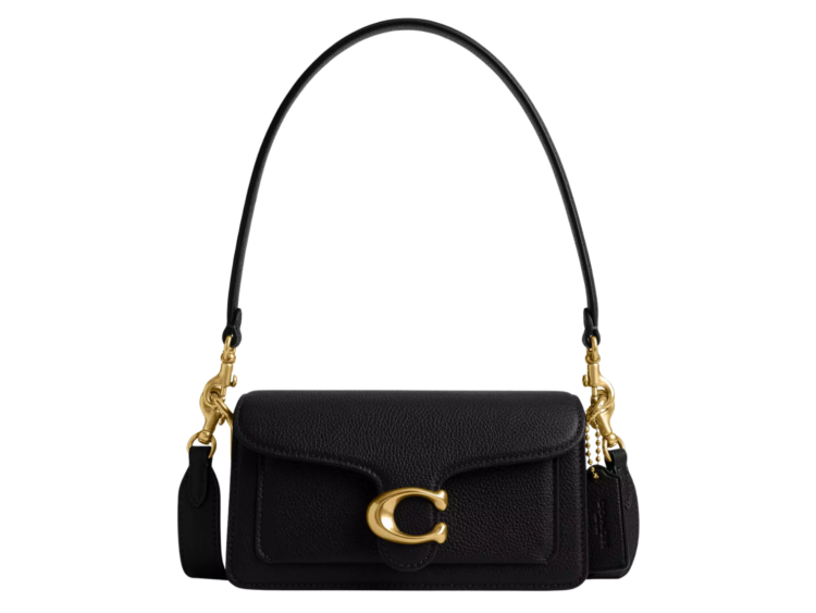 coach tabby shoulder bag 20 brass/black