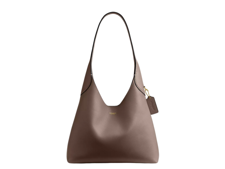 coach brooklyn shoulder bag 28 brass/dark stone