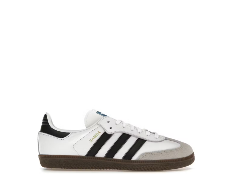 adidas samba og cloud white core black gum ps 1 1