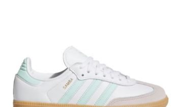 adidas Samba OG White Semi Flash Aqua (GS)