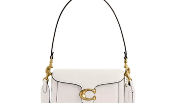 Coach Tabby Shoulder Bag 20 Brass/Chalk