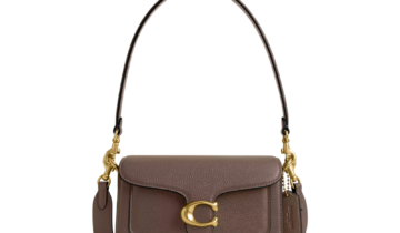 Coach Tabby Shoulder Bag 20 Brass/Dark Stone