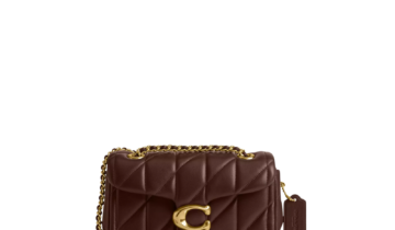 Coach Tabby Shoulder Bag 20 Pillow Quilting Brass/Maple