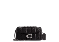coach tabby shoulder bag 20 pillow quilting silverblack 1 1