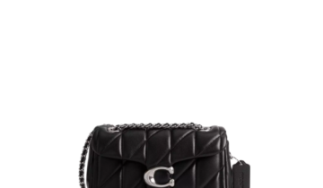 Coach Tabby Shoulder Bag 20 Pillow Quilting Silver/Black
