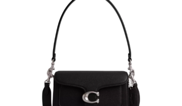Coach Tabby Shoulder Bag 20 Silver/Black