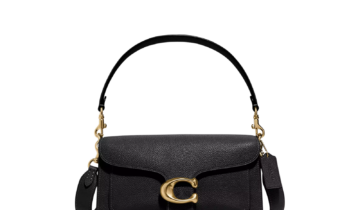 Coach Tabby Shoulder Bag 26 Brass/Black