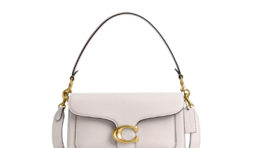 Coach Tabby Shoulder Bag 26 Brass/Chalk