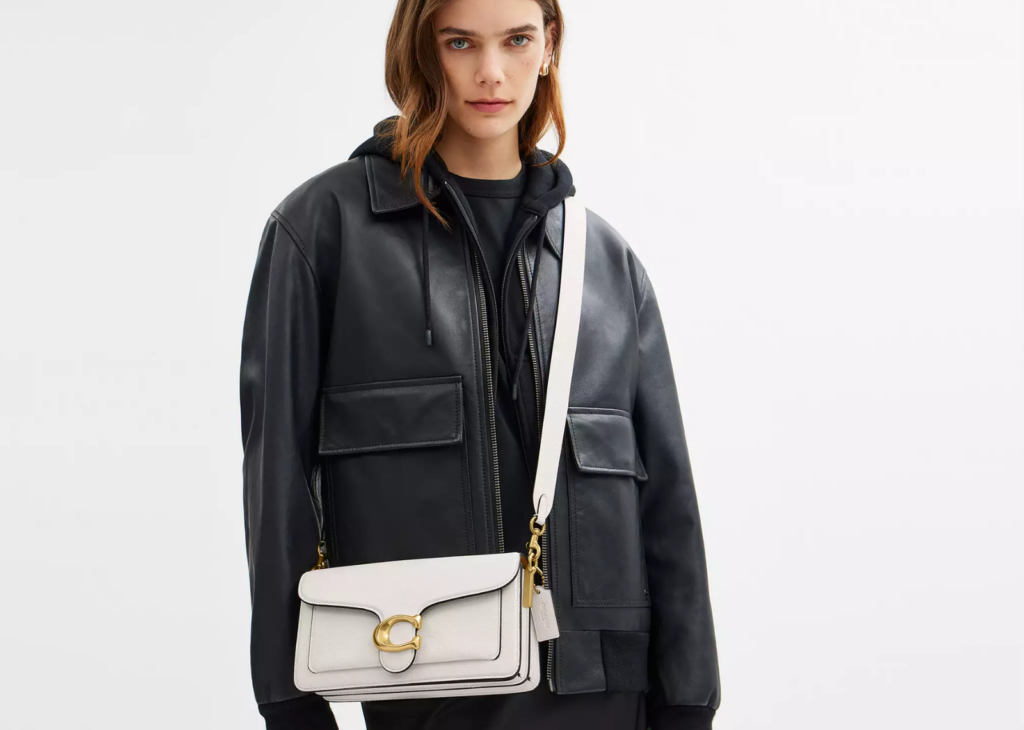 Coach Tabby Shoulder Bag 26 Brass/Chalk - CH857-B4HA | Sneaker Baker