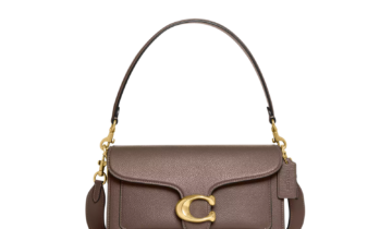 Coach Tabby Shoulder Bag 26 Brass/Dark Stone