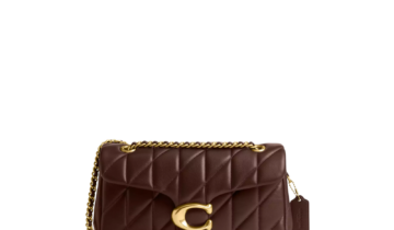 Coach Tabby Shoulder Bag 26 Pillow Quilting Brass/Maple