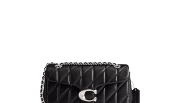 Coach Tabby Shoulder Bag 26 Pillow Quilting Silver/Black