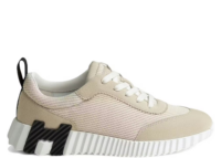 hermes bouncing sneaker light beige black white w 1 1