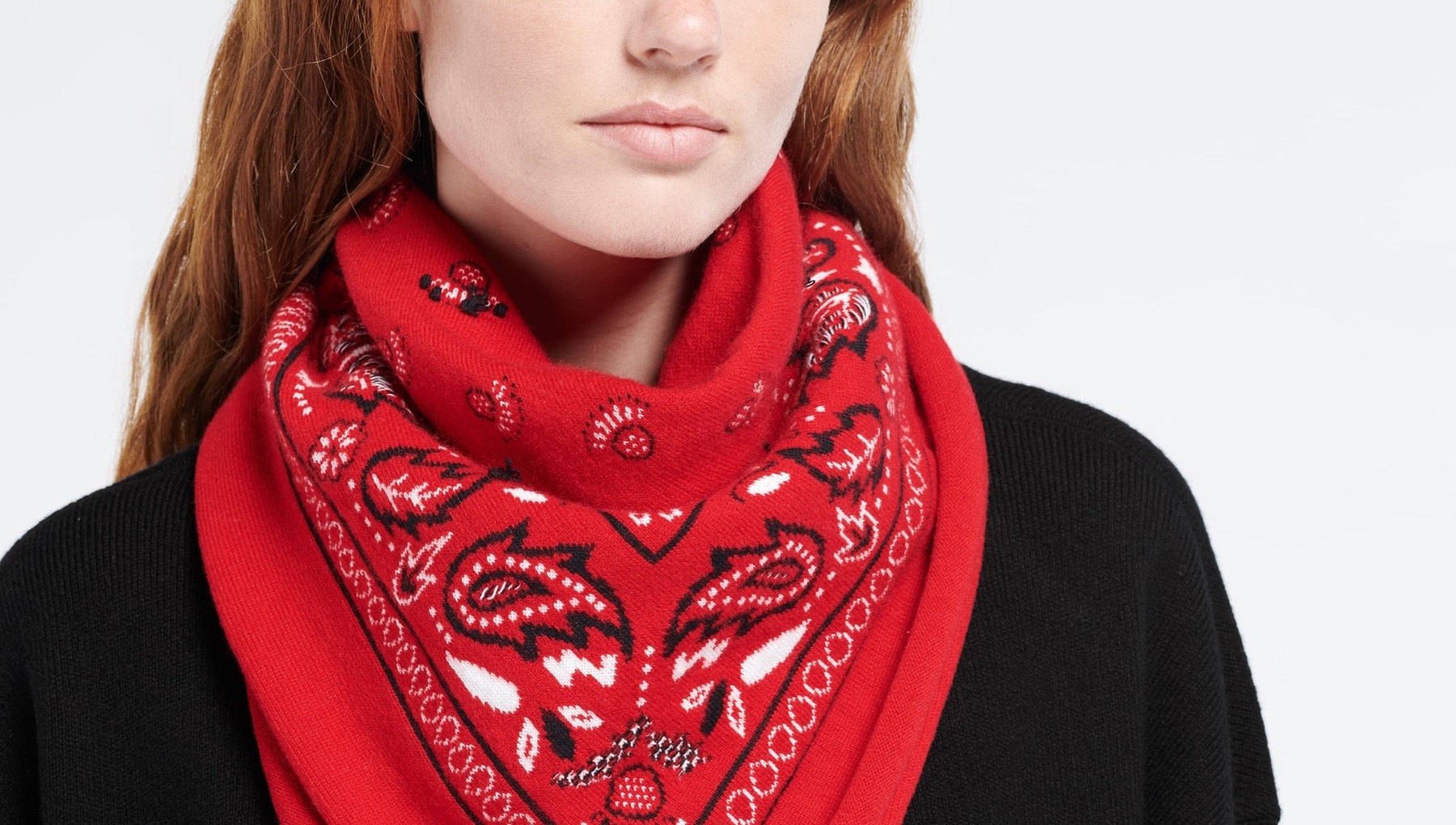 Kujten Small Large bandana boyut karşılaştırma Sneaker Baker