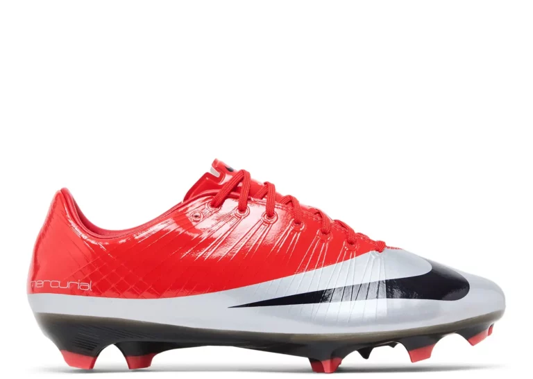 Nike Zoom Mercurial Vapor Superfly 1 RGN FG SE CR7 Max Orange Metallic Silver