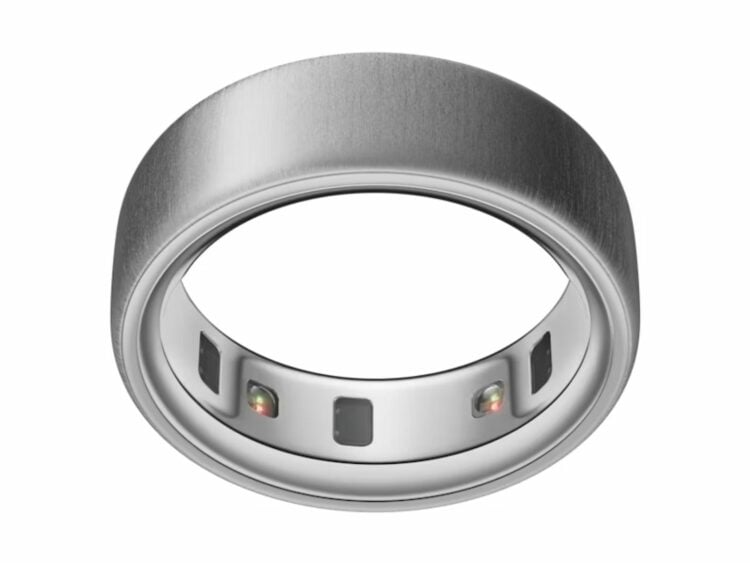 oura ring 4 brushed silver 1 1
