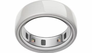 Oura Ring 4 Ceramic Cloud