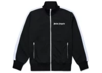 Palm Angels Classic Track Jacket Black/White SS22