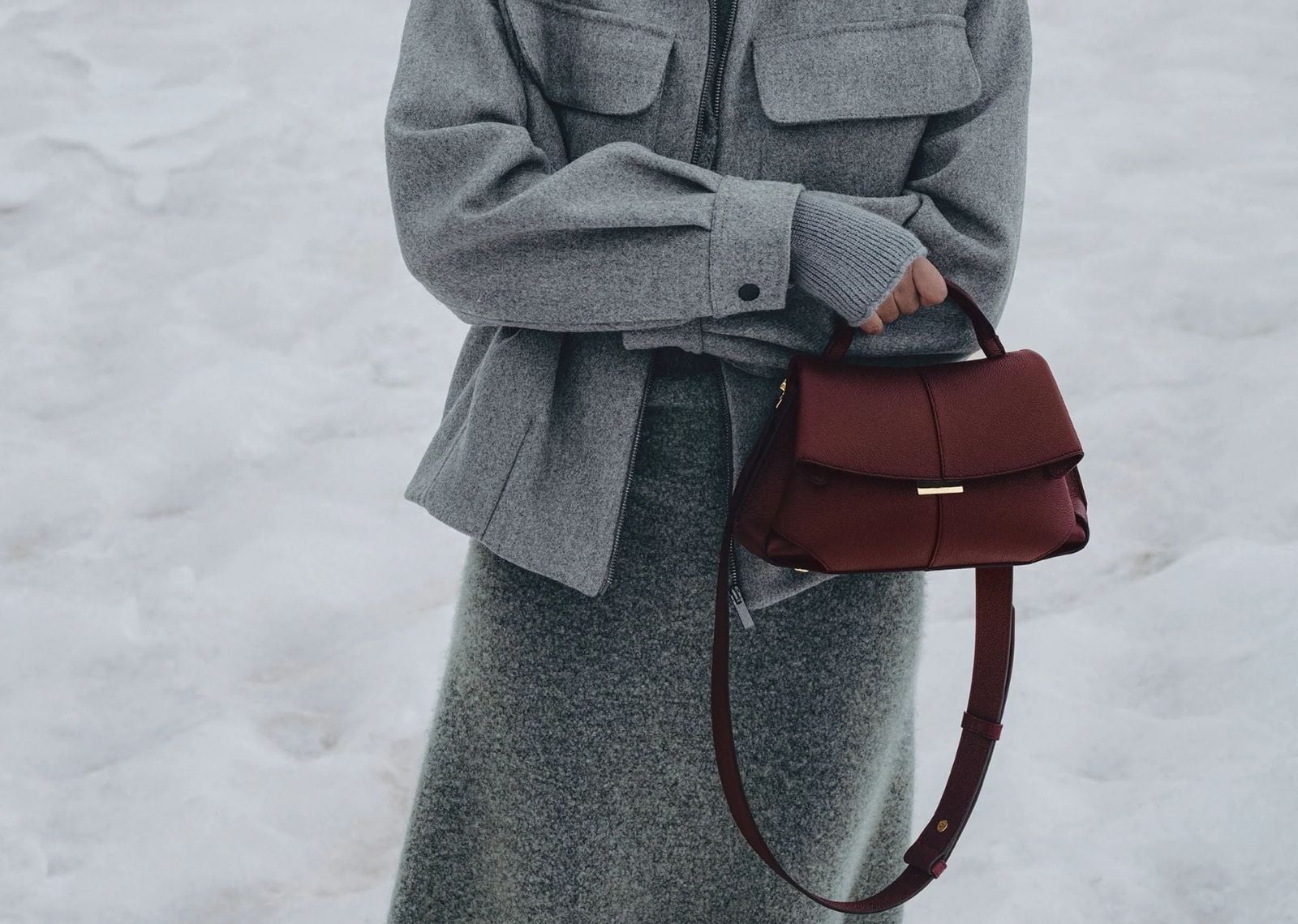 polene mokki mini edition textured black cherry 3 1