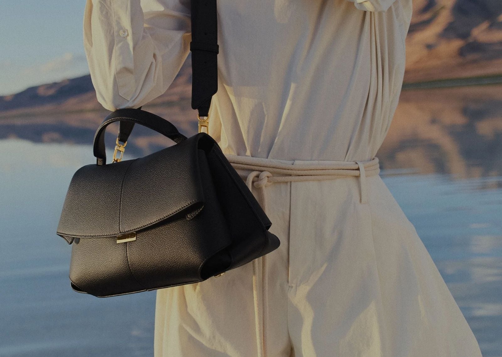 polene mokki mini edition textured black 3 1