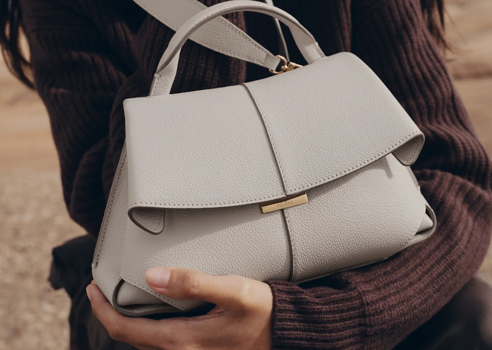 polene mokki mini edition textured chalk 2 1