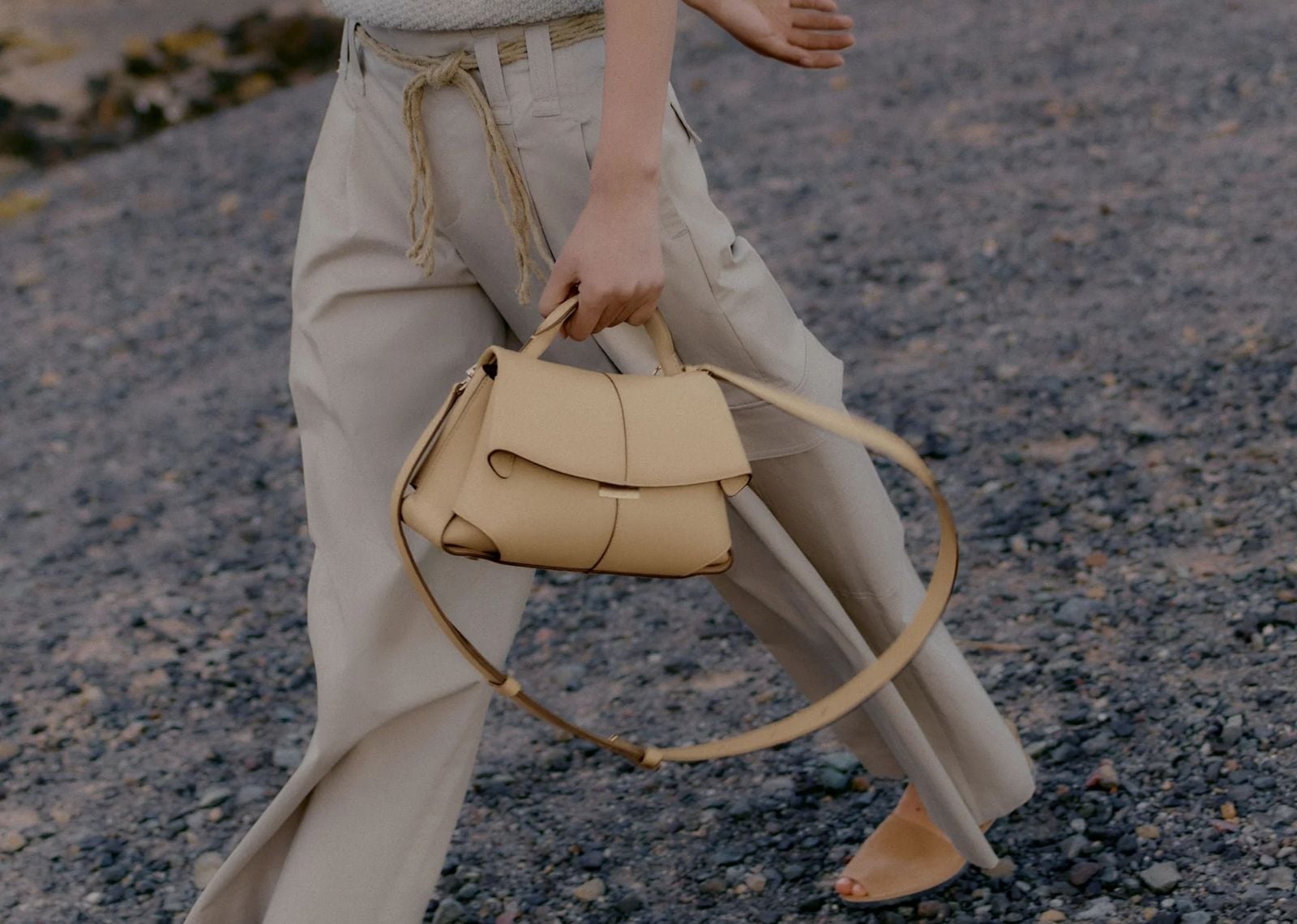 polene mokki mini edition textured sand 3 1