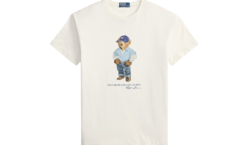 Polo Ralph Lauren Classic Fit Polo Bear Jersey T-Shirt Nevis Denim Bear