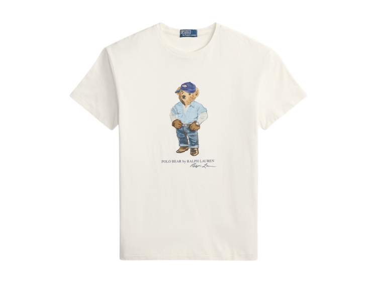 polo ralph lauren classic fit polo bear jersey t shirt nevis denim bear 1 1