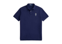 polo ralph lauren classic fit polo bear mesh polo shirt cruise navy heritage bear 1 1