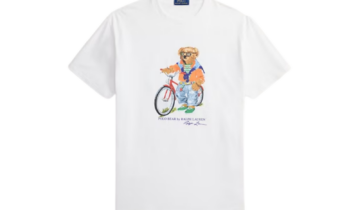 Polo Ralph Lauren Custom Slim Fit Polo Bear Jersey T-Shirt White Summer Bear