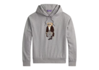 polo ralph lauren polo bear cotton cashmere fleece hoodie refined navy heritage bear 1 1