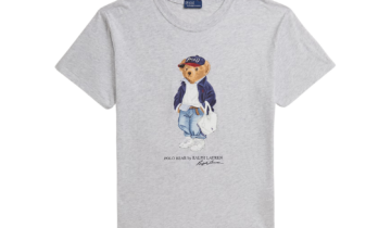 Polo Ralph Lauren Polo Bear Cotton Jersey T-Shirt Light Smoke Heather